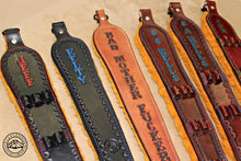 Load image into Gallery viewer, Leather Rifle Sling Custom