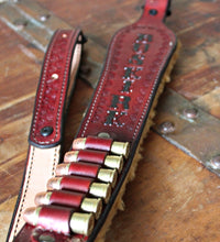 Load image into Gallery viewer, Leather Rifle Sling Custom