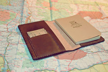 Load image into Gallery viewer, Leather Field Notebook Cover with card slots
