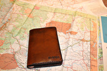 Load image into Gallery viewer, Leather Field Notebook Cover with card slots