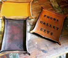 Load image into Gallery viewer, Leather Valet Tray
